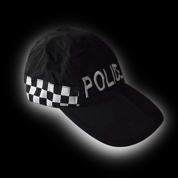 Op. Zulu Folding Police Contact Cap Black