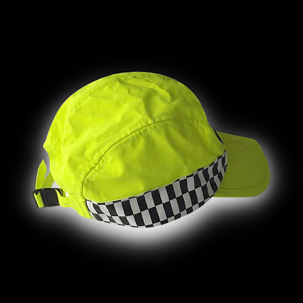 Op. Zulu Folding Police Contact Cap Hi-Viz Yellow